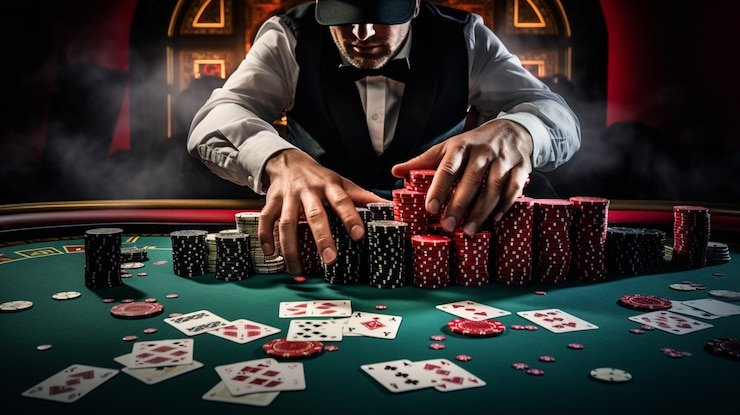 Joker Gaming live blackjack table on misteruntung mobile app